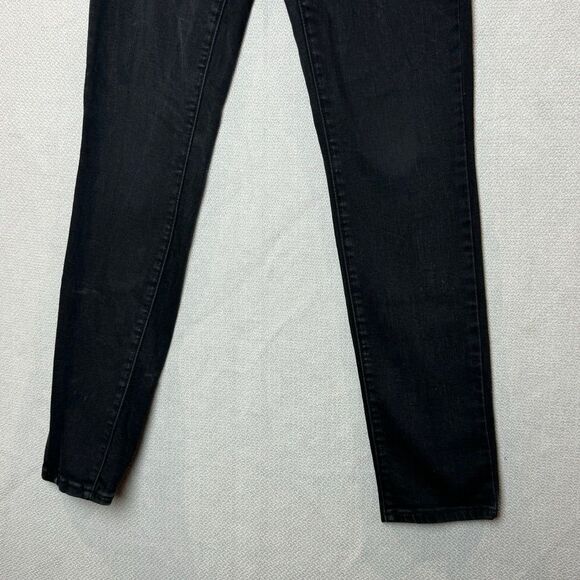 Levi's 311 Shaping Skinny Jeans Women's 27 Black 5-Pocket Charcoal Wash - Picture 3 of 9